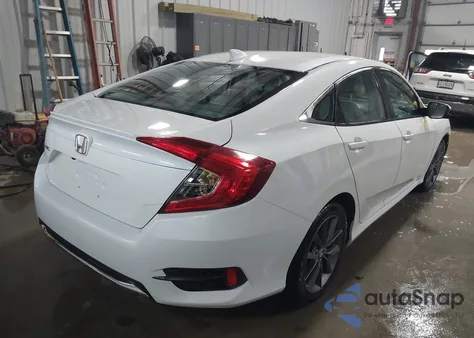 2020 Honda Civic Ex-L from USA, damaged, VIN 19XFC1F74LE008724